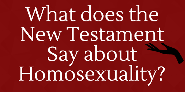 What does the New Testament say about homosexuality